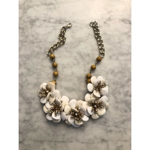 Anthropologie Floral Necklace
